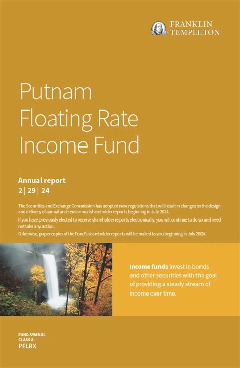 Putnam Floating Rate Income Fund (PFICX) .